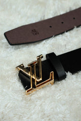 Luis Metal Alloy Automatic Buckle Branded Belt