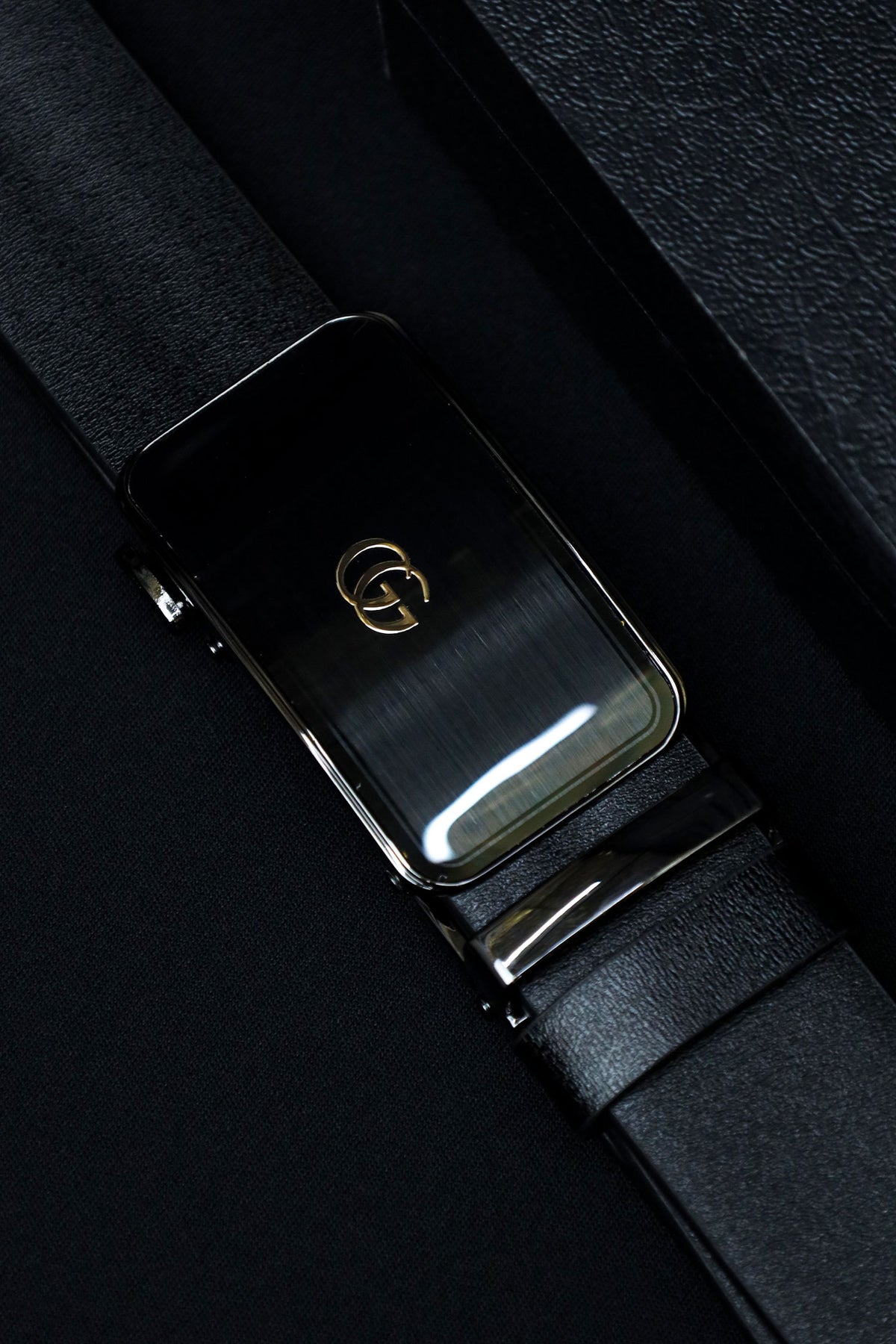 Guci Metal Alloy Automatic Buckle Branded Belt