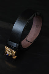 Burbrry Metal Alloy Automatic Buckle Branded Belt