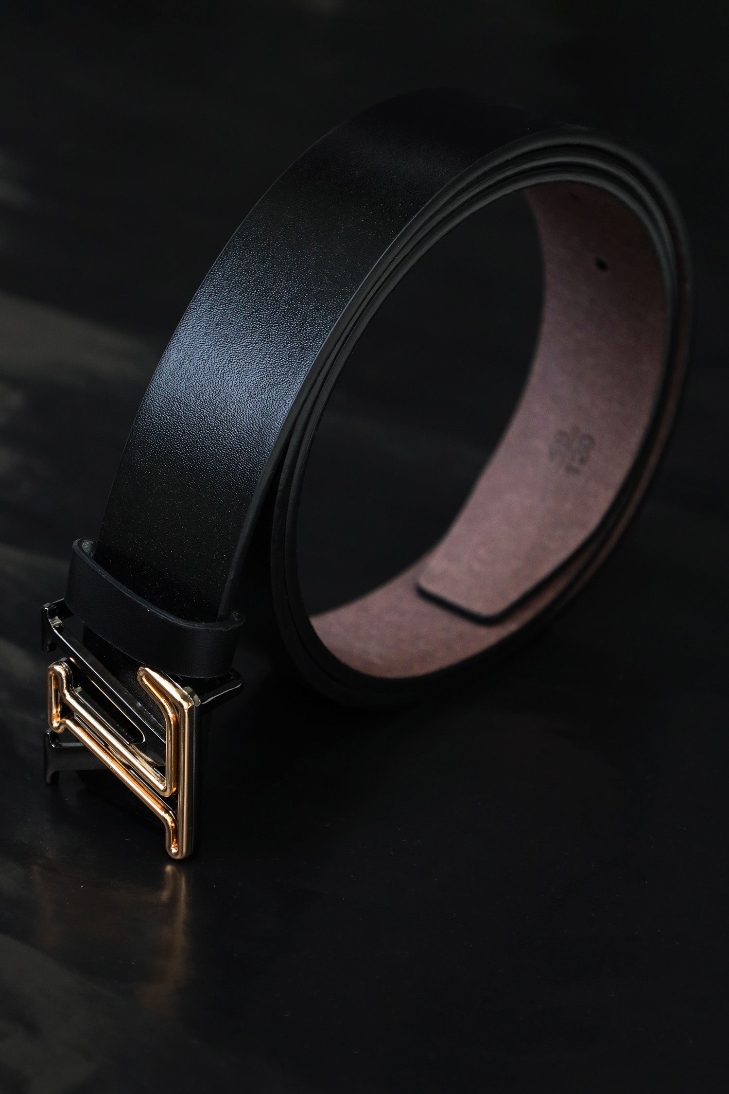 Luis Metal Alloy Automatic Buckle Branded Belt