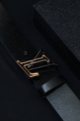 Luis Metal Alloy Automatic Buckle Branded Belt