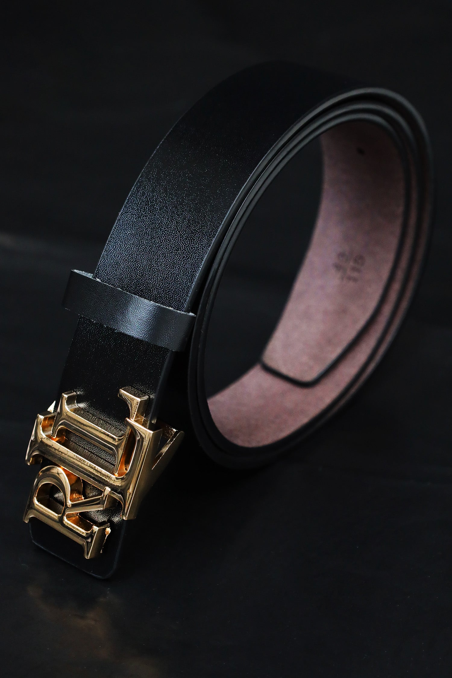 RaPH Luren Metal Alloy Automatic Buckle Branded Belt