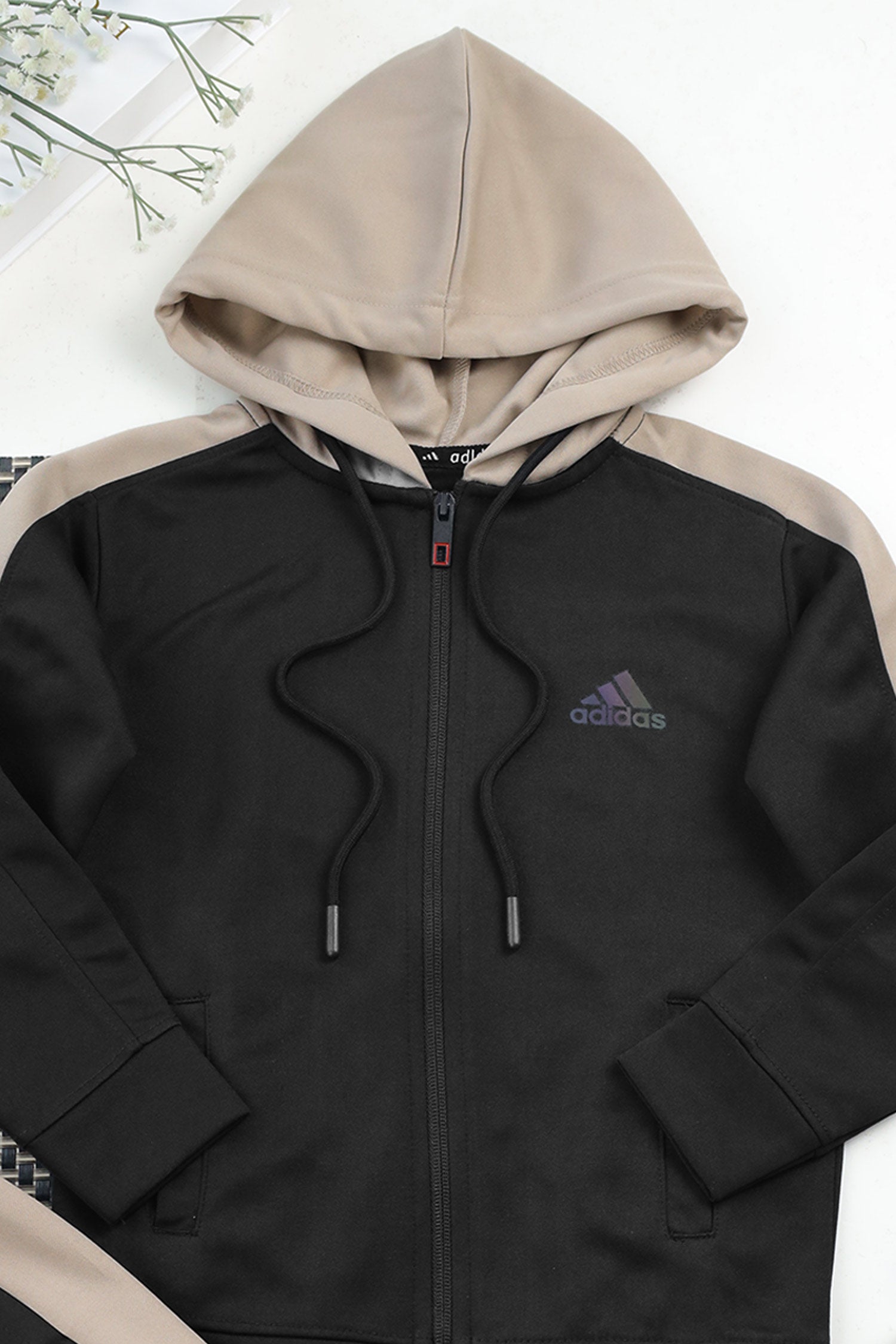 Adds Essential Performance Hooded Unisex Kids Tracksuit