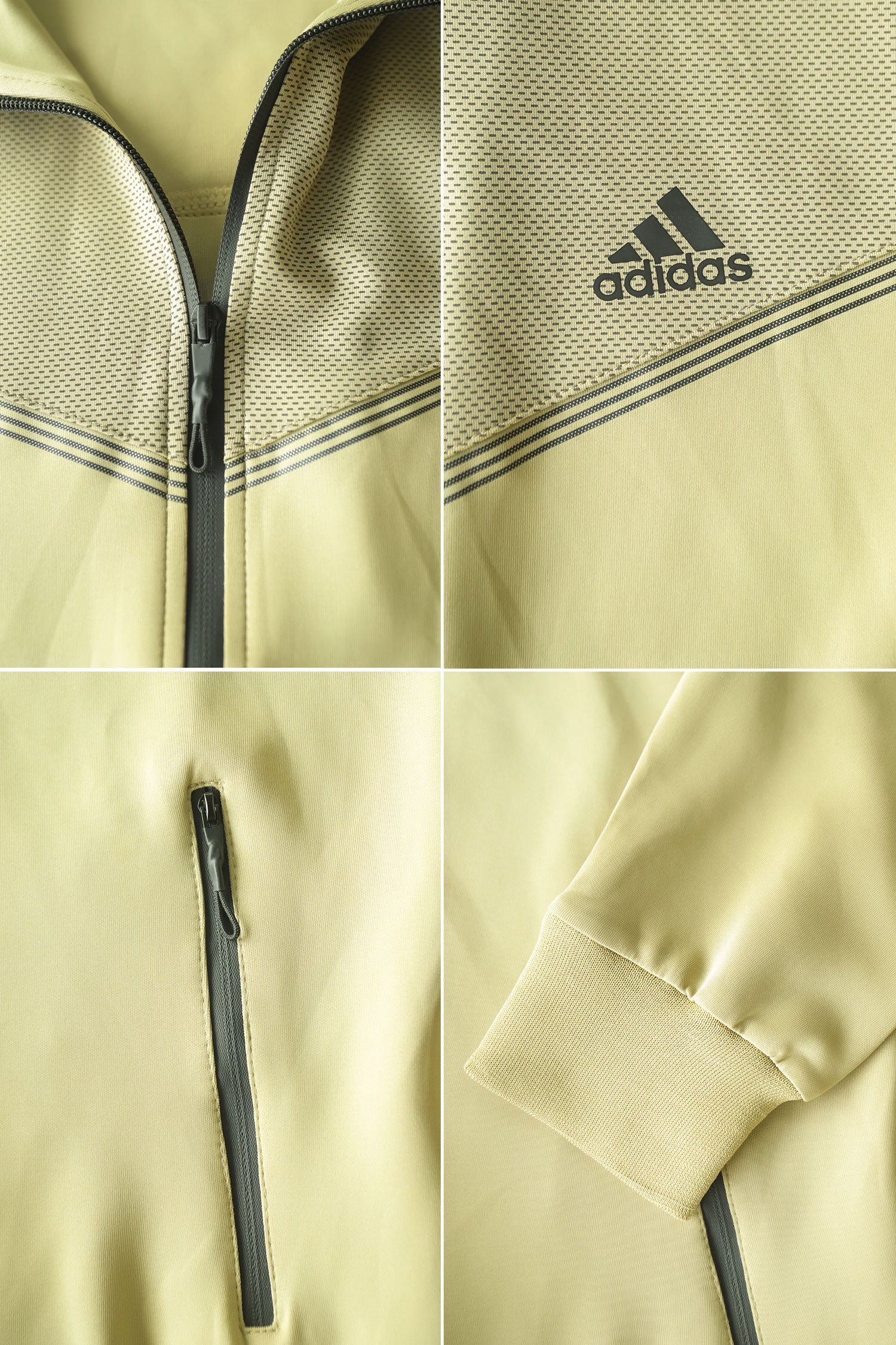 Adds Contrast Tone Sportswear Men Zipper Tracksuit