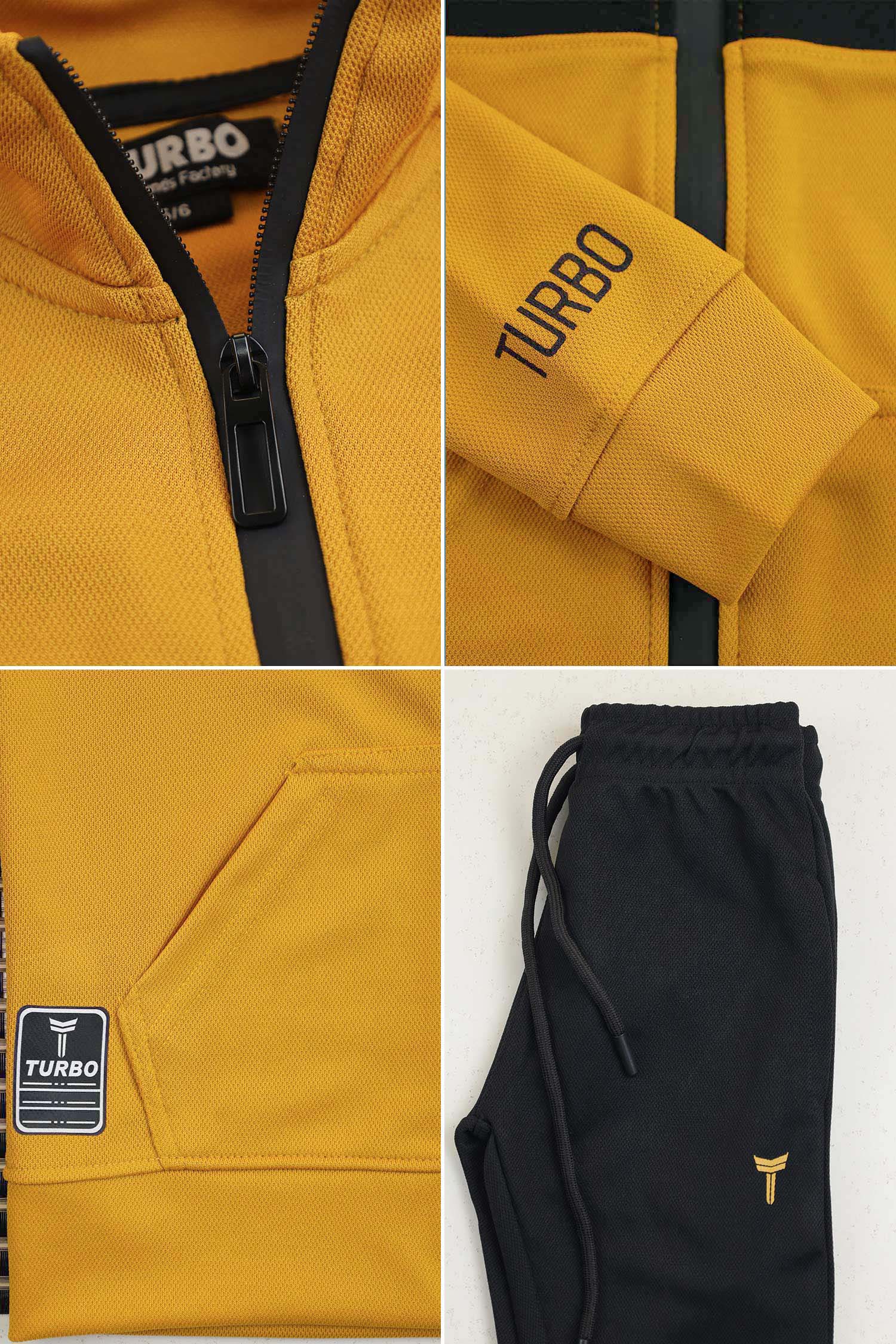 Turbo TrainFit Panel Unisex Younger Kids Tracksuit