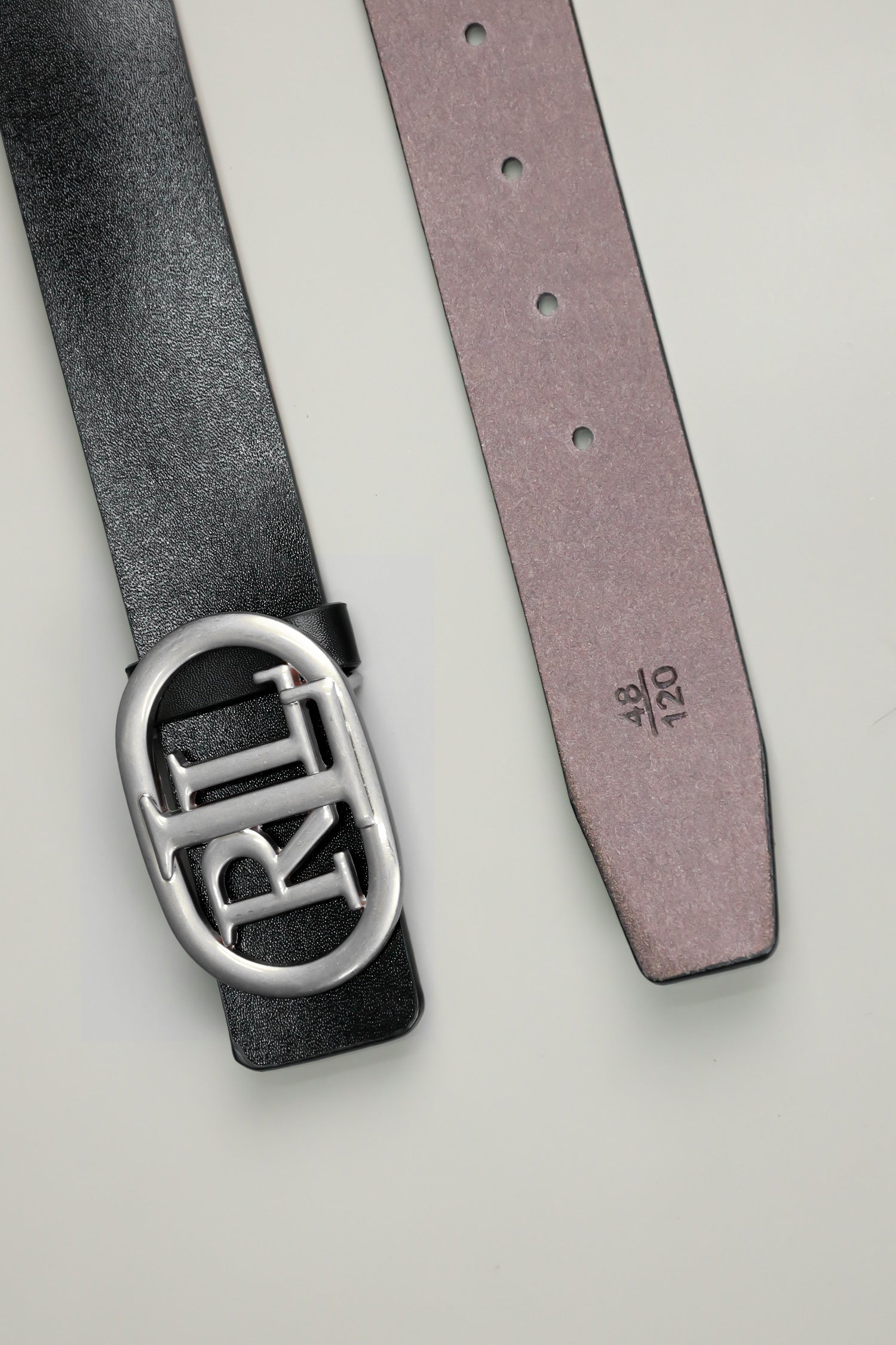 Rebk Metal Alloy Automatic Buckle Branded Belt