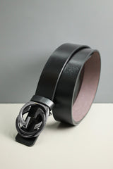 G Metal Alloy Automatic Buckle Branded Belt