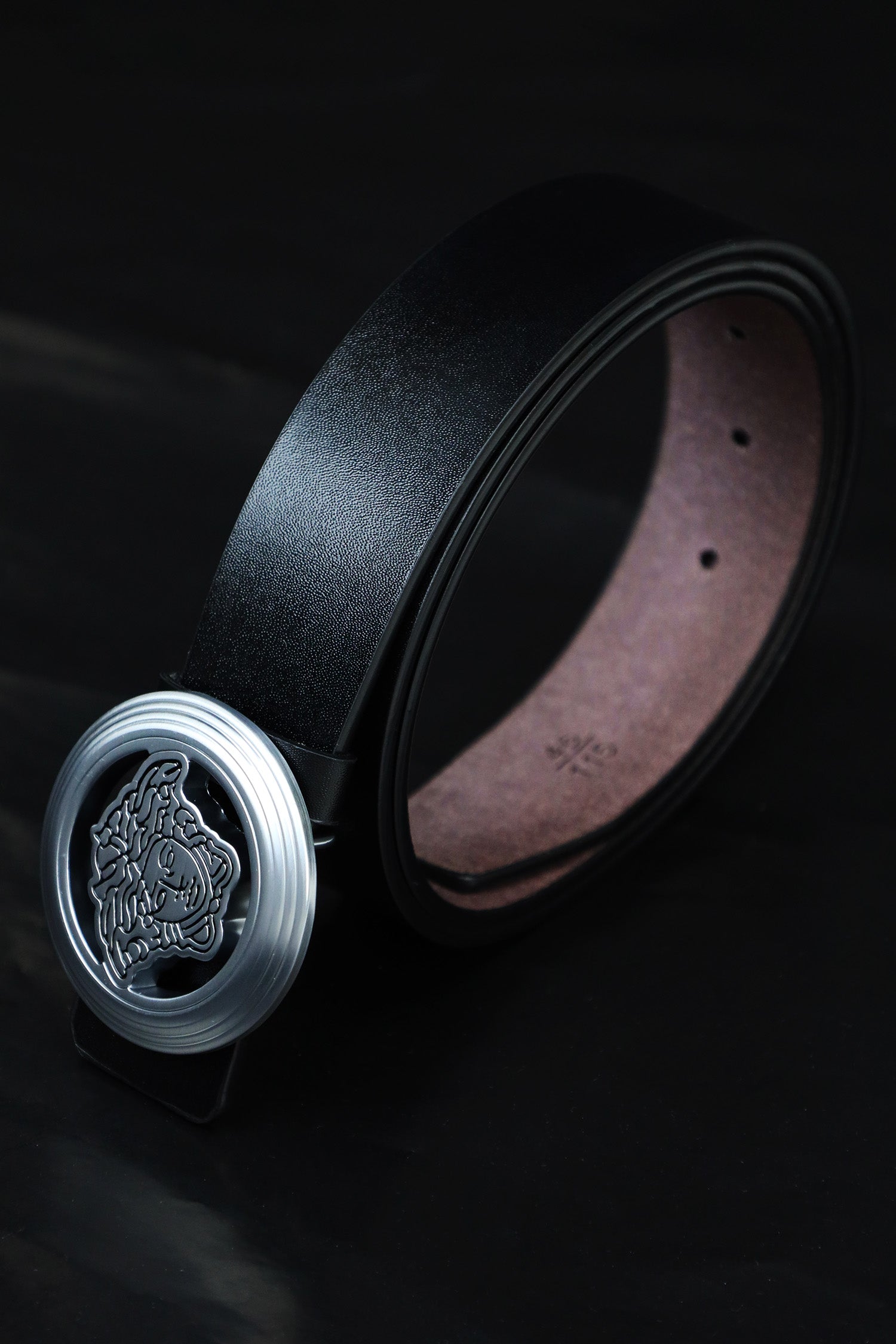 Versce Metal Alloy Automatic Buckle Branded Belt