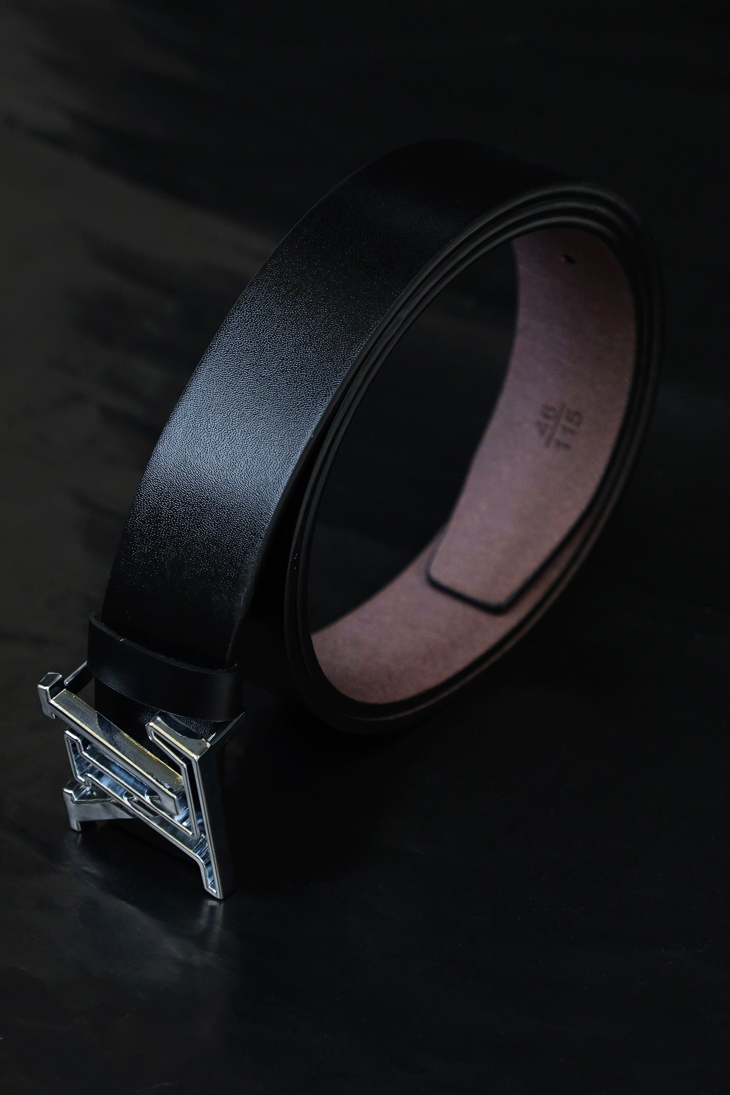 Luis Metal Alloy Automatic Buckle Branded Belt