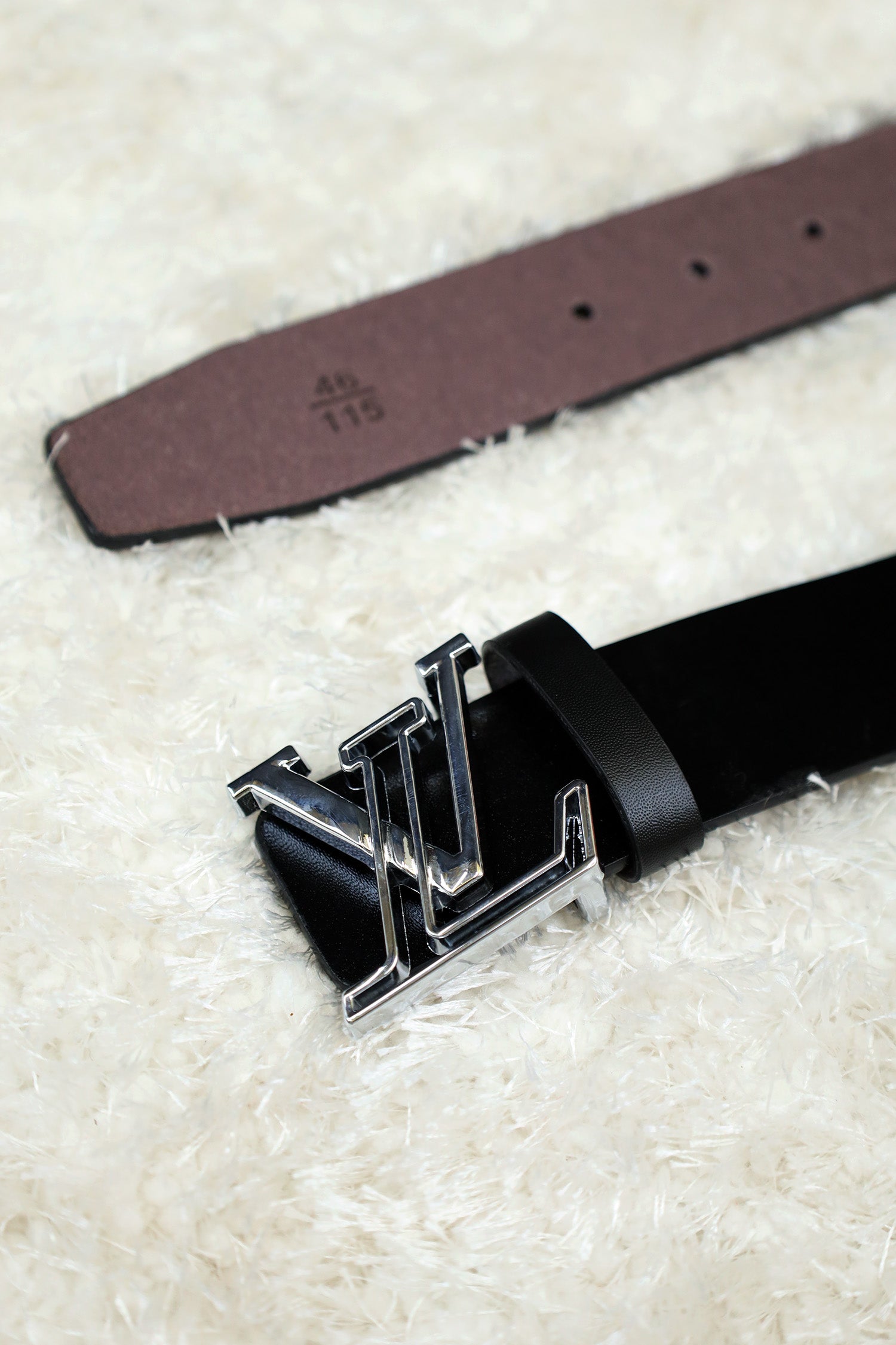 Luis Metal Alloy Automatic Buckle Branded Belt