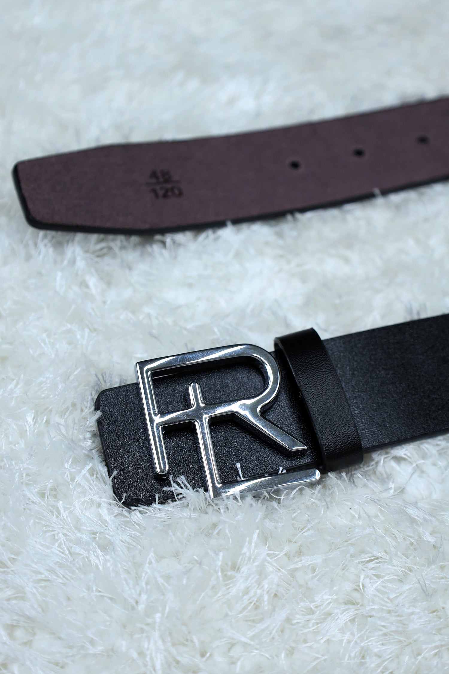 Raph Luren Metal Alloy Automatic Buckle Branded Belt