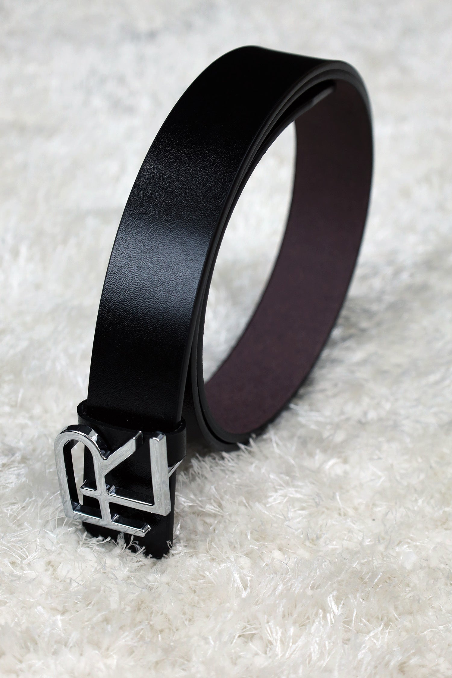 Raph Luren Metal Alloy Automatic Buckle Branded Belt