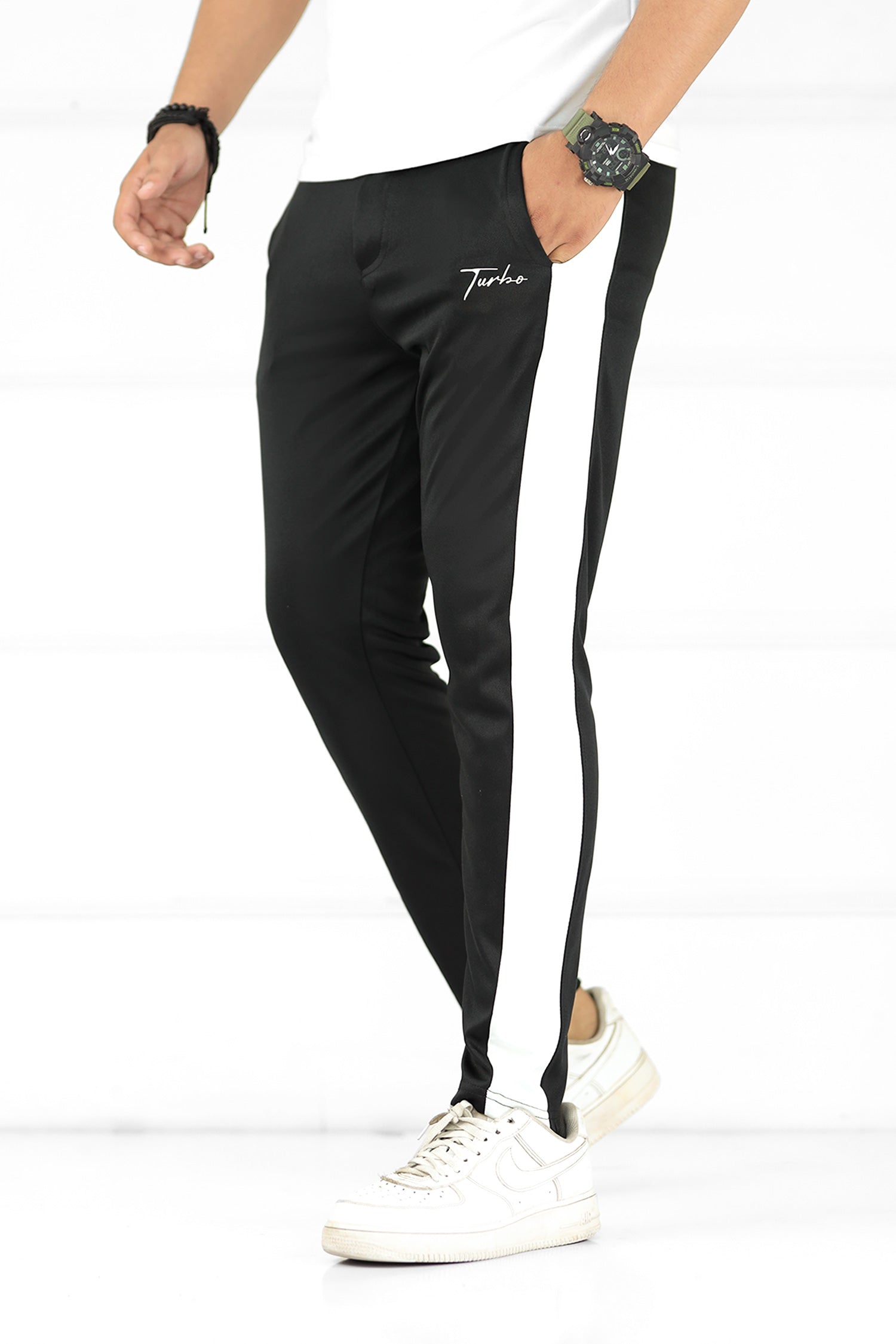 Turbo Color-Block Pannel Quick-Dry Trouser