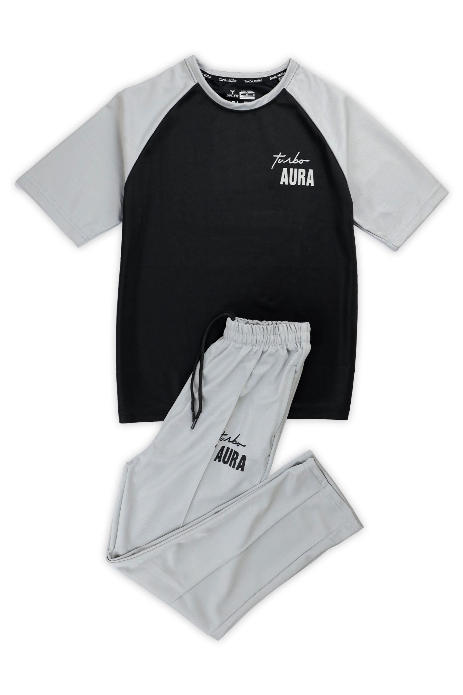 Turbo Aura Signature Typography Oversize Tracksuit