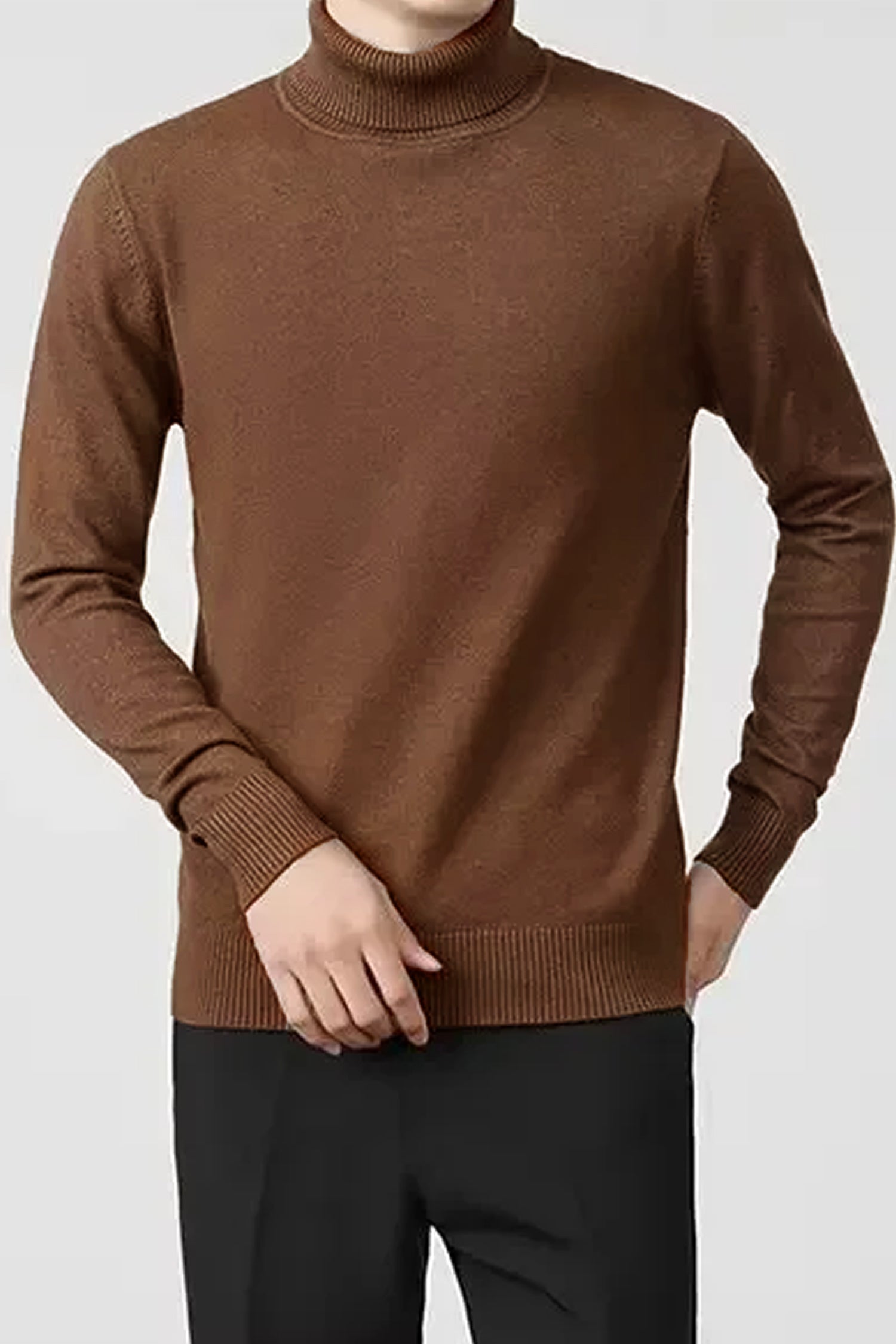 Thermal Winter Turtleneck Pullover High Neck