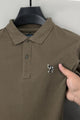 U.S. Polo Assn Modern Craft Men's Polo Shirt In Brown
