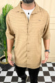 Turbo Snitch Striped Casual Shirt
