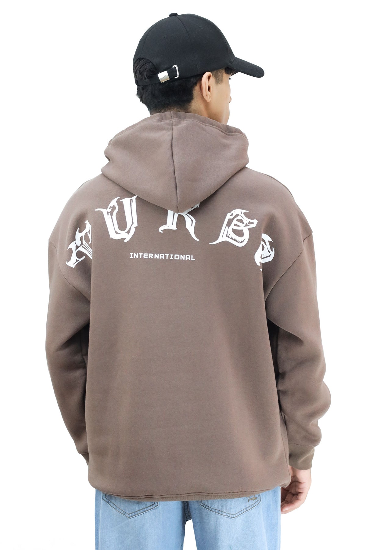 Turbo Designer Motif Fleece Hoodie