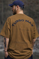 Turbo Calm Edge Men's Oversize Tee In Brown