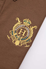 Hackt Lndn Heritage Crown Graphic Men's Polo Shirt
