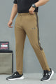 Adds Terrex Side Stipe Men's Imp Dry-fit Trouser In Dark Camel