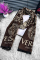 Versce Medusa Greca Pattern Imported Men's Wool Muffler
