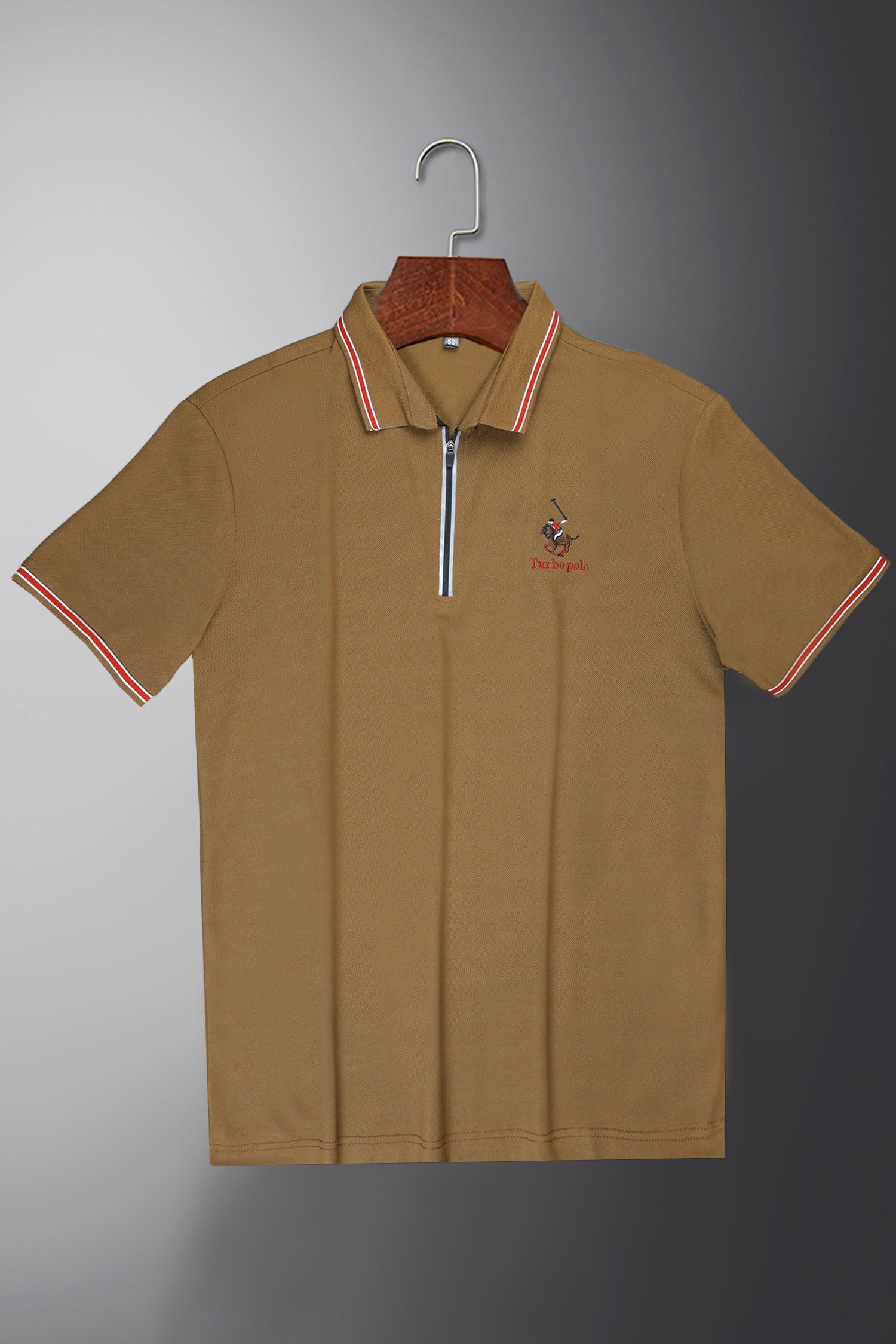 Turbo Polo x R/L Zip Collaered Men's Polo Shirt