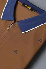 Turbo Mesmirizing Classic Men's Polo Shirt In Brown