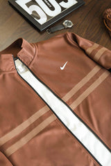 Nke Dual Line Signature Full Zipper Tracksuit