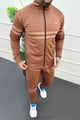 Nke Dual Line Signature Full Zipper Tracksuit