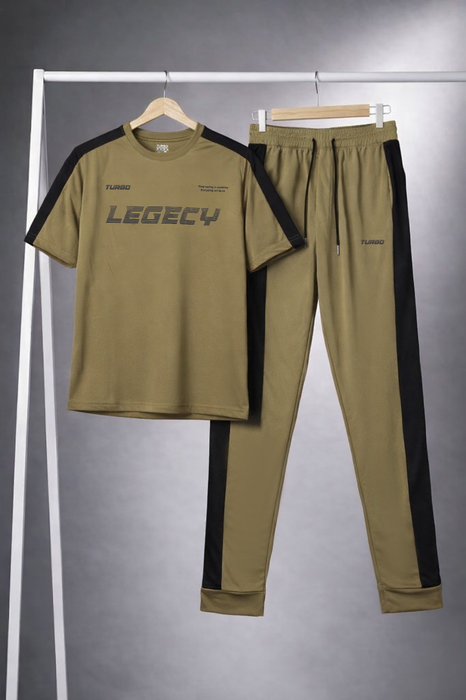 Turbo Legecy contrasting stripes Men's Tracksuit