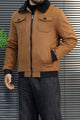 Men's Regular Fit Imported Suede Jacket