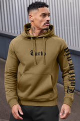 Turbo X Calfrnia Signature Typography Fleece Hoodie