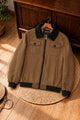 Turbo Regular Fit Imported Men's Suede Jacket