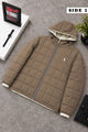 Polo Square-Pattern Dual Color Hooded Imported Puffer Jacket