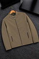 Turbo Casual Outerwear Imported Suede Leather Jacket