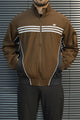 Adds Light-Weight Windbreaker Imp Men Sports Jacket In Brown
