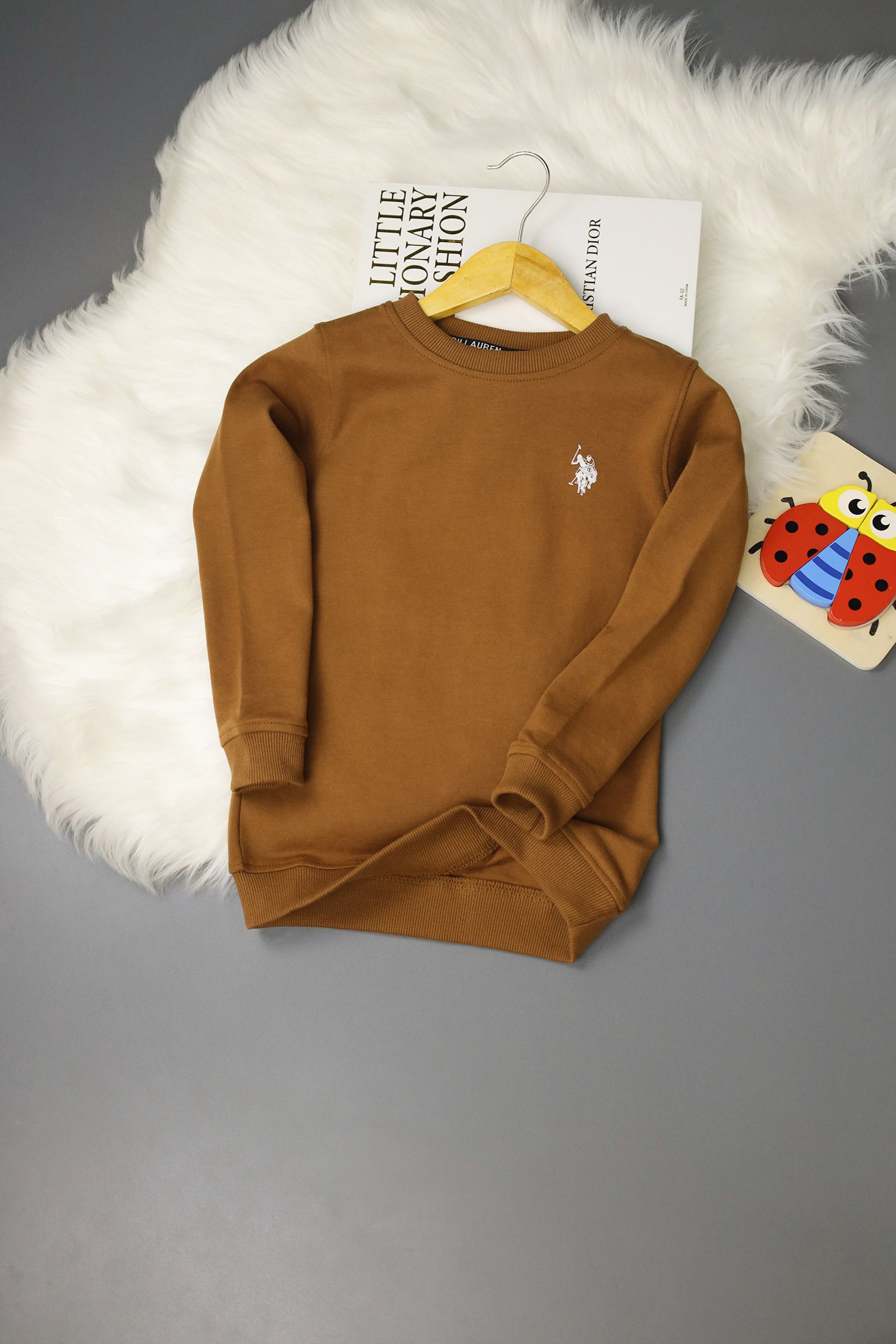 U.S. Polo Assn Round Neck Unisex Kids SweatShirt