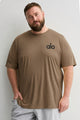 Alo Yoga Distinctive Front Logo Arrival Big & Tall Dry-Fit Tee
