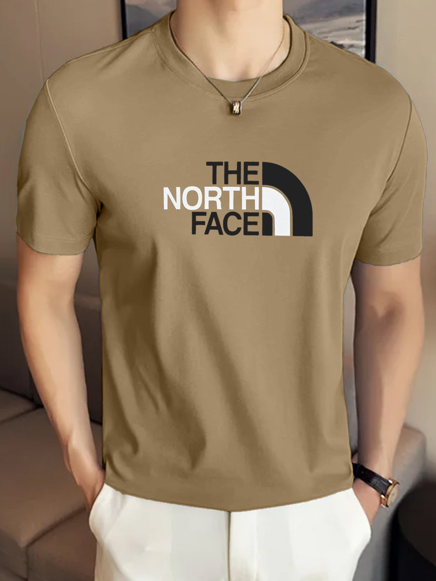 The Nrth Fce Modern Logo Crew Neck Tee