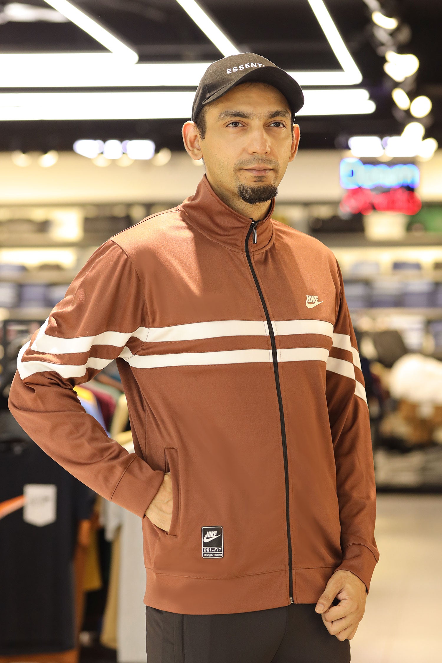 Nke Track Top "Pitch" Men Zipper Upper