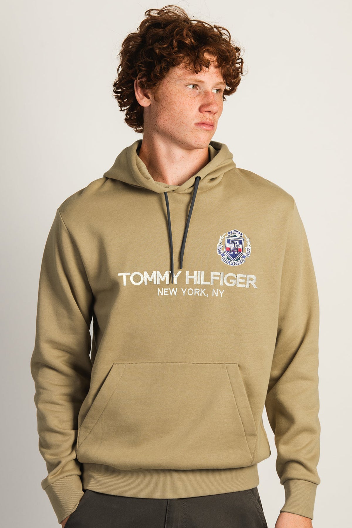 Tmy Hlfgr NY Typography Fleece Hoodie