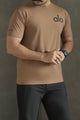 Alo Yoga Distinctive Front Logo Arrival Dry-Fit Tee