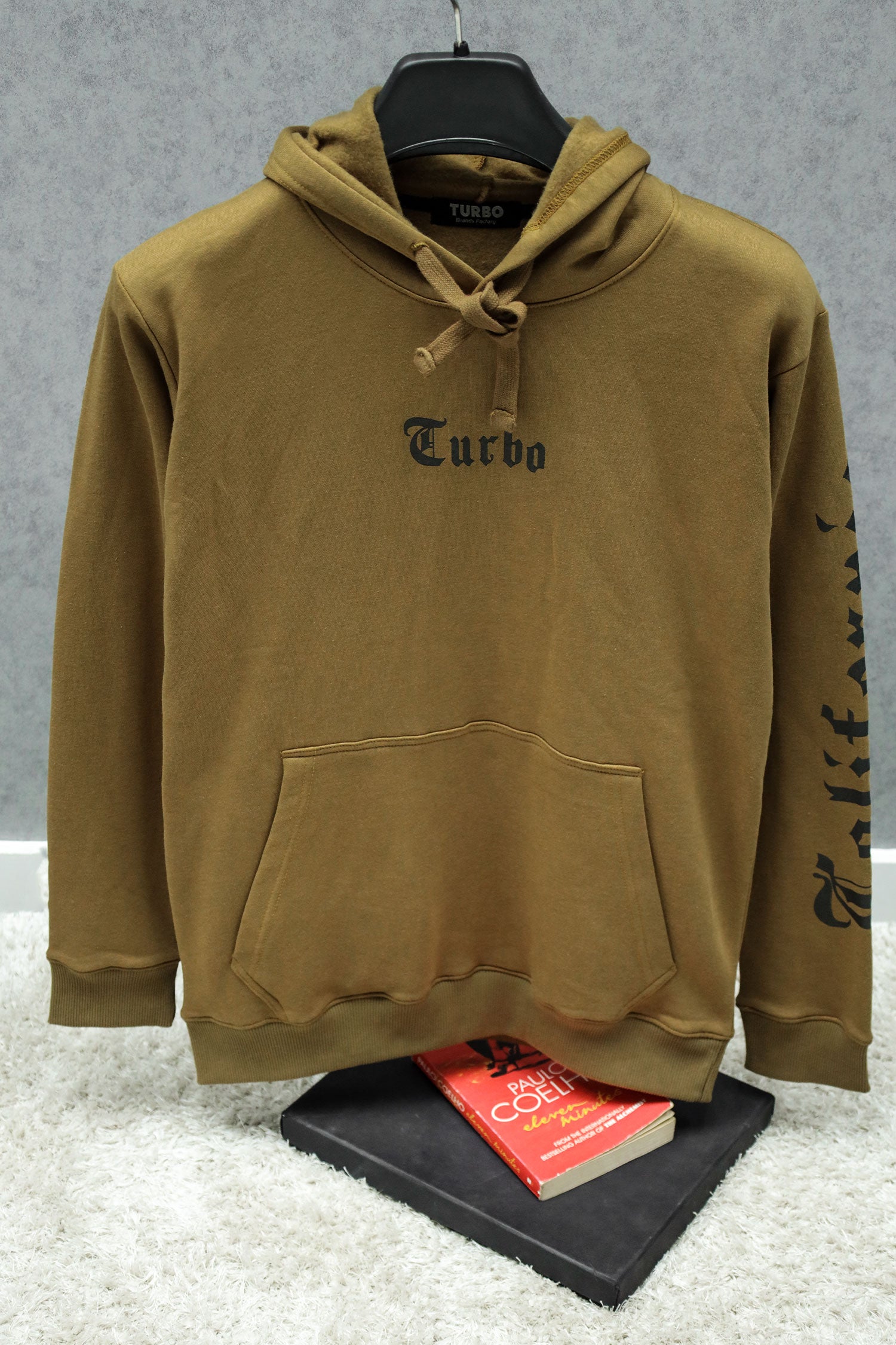 Turbo X Calfrnia Signature Typography Fleece Hoodie