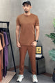 Turbo Zip-Neck Top Style Men's Tracksuit