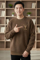 Turbo SIgnature Typography Round Neck Men's Sweatshirt