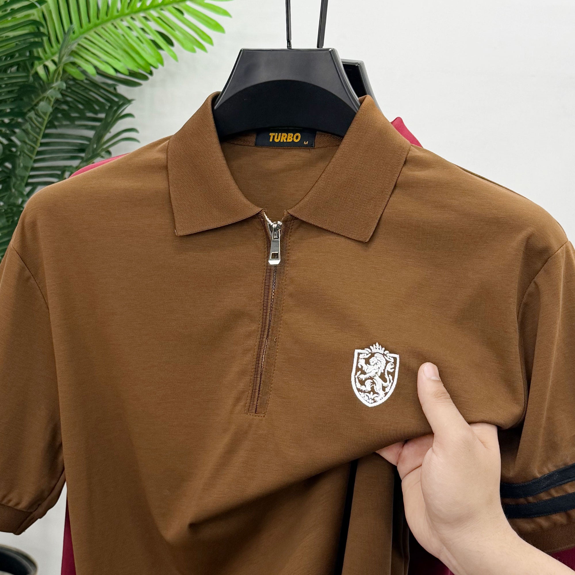 Men's Signature Seam Polo T-Shirt