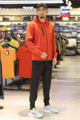 Pma Mens Vent Hooded Woven Zipper Tracksuit