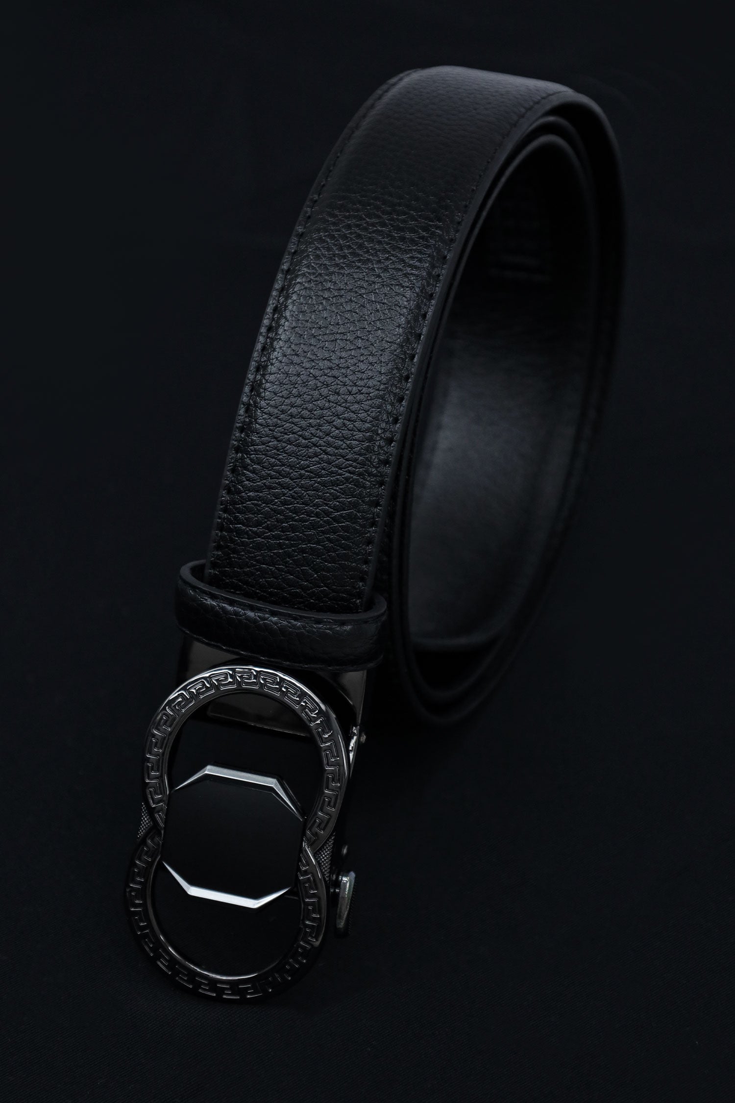 Frgamo Metal Alloy Automatic Buckle Branded Belt