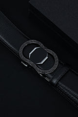 Frgamo Metal Alloy Automatic Buckle Branded Belt